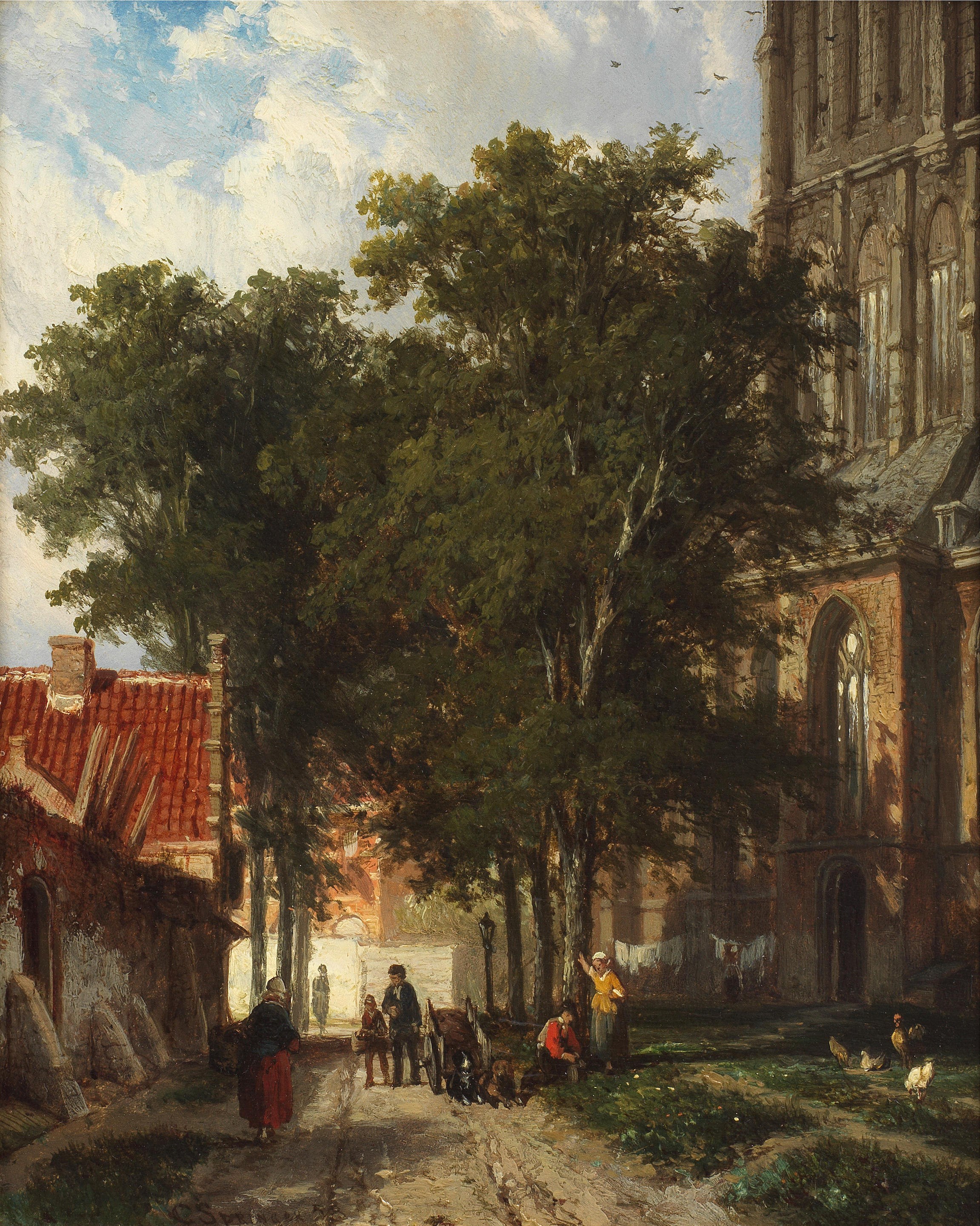 Achter de Grote Kerk, Den Briel